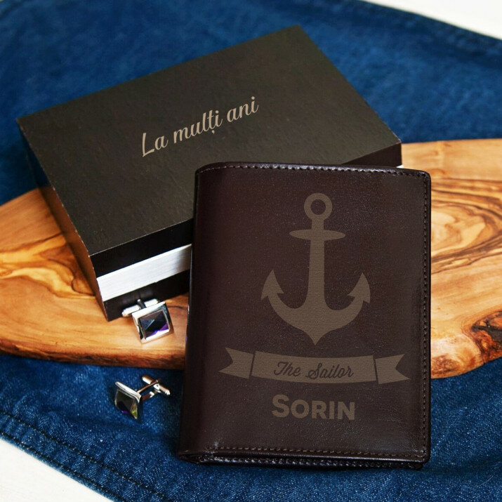 Sailor - Portofel de piele