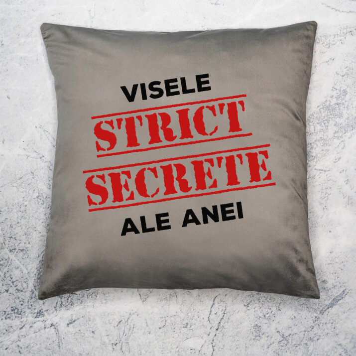 Vise strict secrete - Pernă