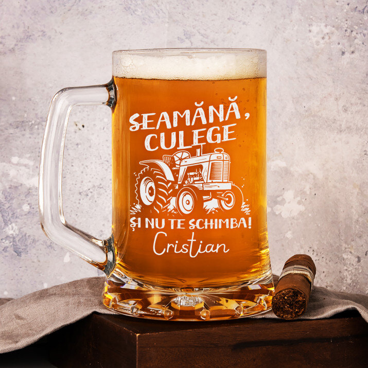 Seamănă, culege și nu te schimba! - Halbă