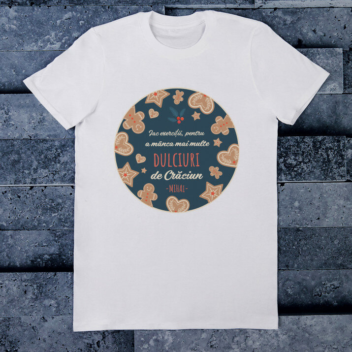 Dulciuri de crăciun - Tricou pentru bărbați