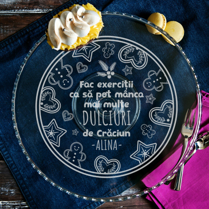 Dulciuri de Crăciun - Suport pentru prăjitură
