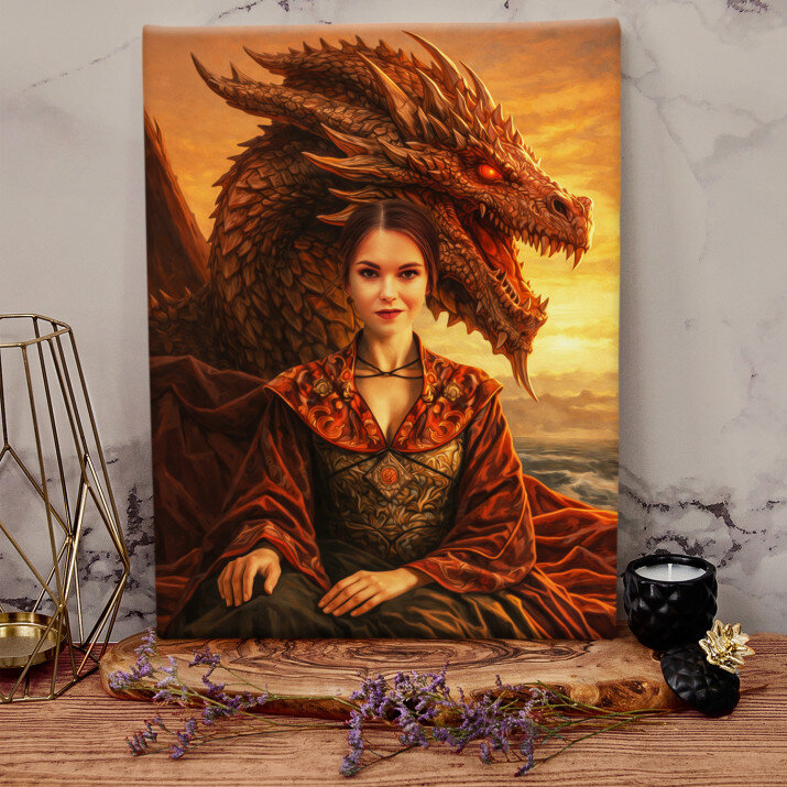Mama dragonului - Portretul visurilor