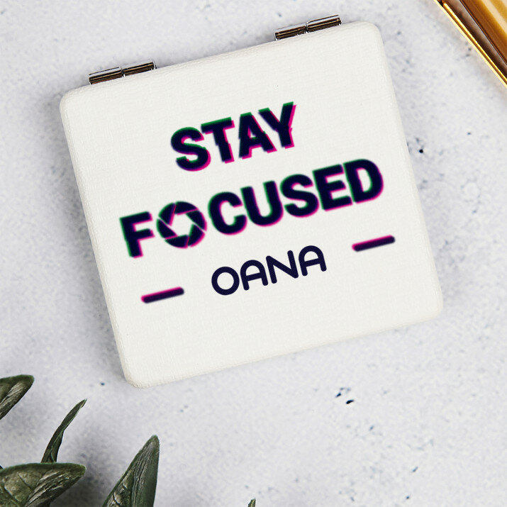 Stay focused - Oglindă de buzunar