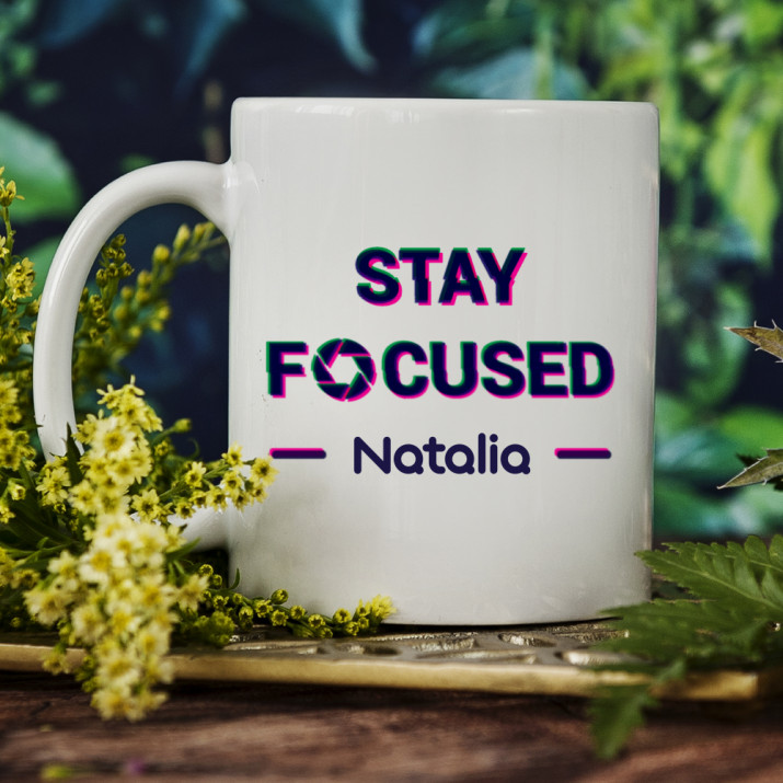 Stay focused - Cană