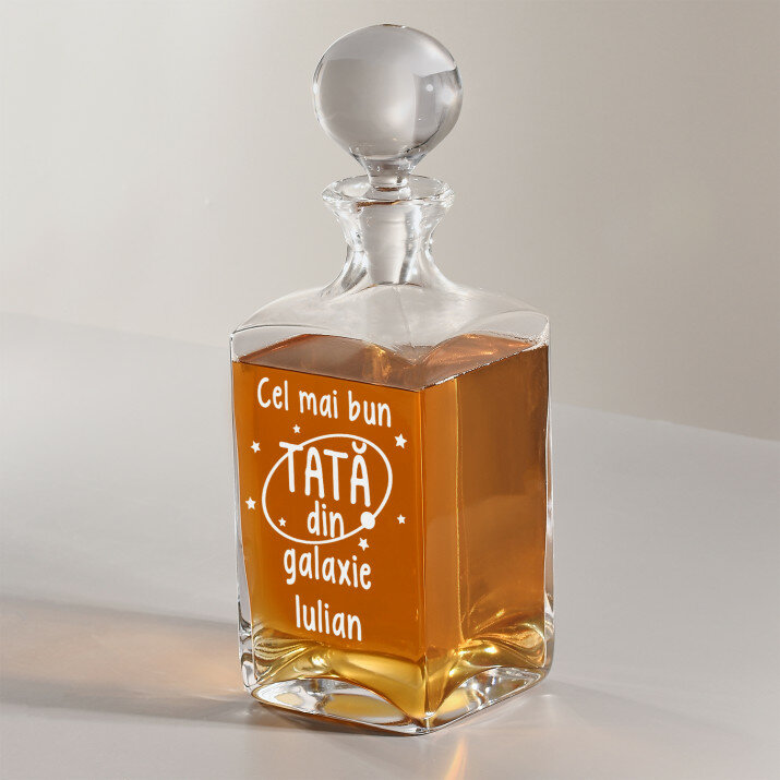 Tată din galaxie - Carafă pentru whisky