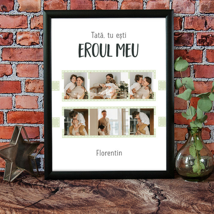 Tată erou - Colaj