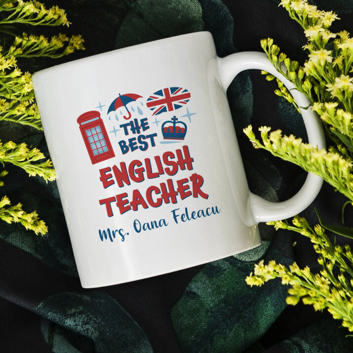 The best english teacher - Cană 