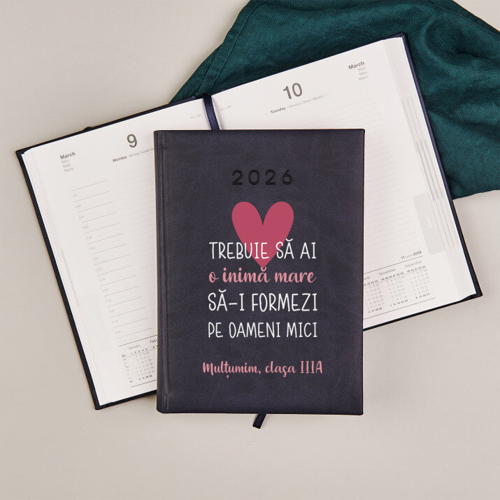 Trebuie să ai o inimă mare să-i formezi pe - Calendar Trebuie să ai o inimă mare să-i formezi pe - Calendar