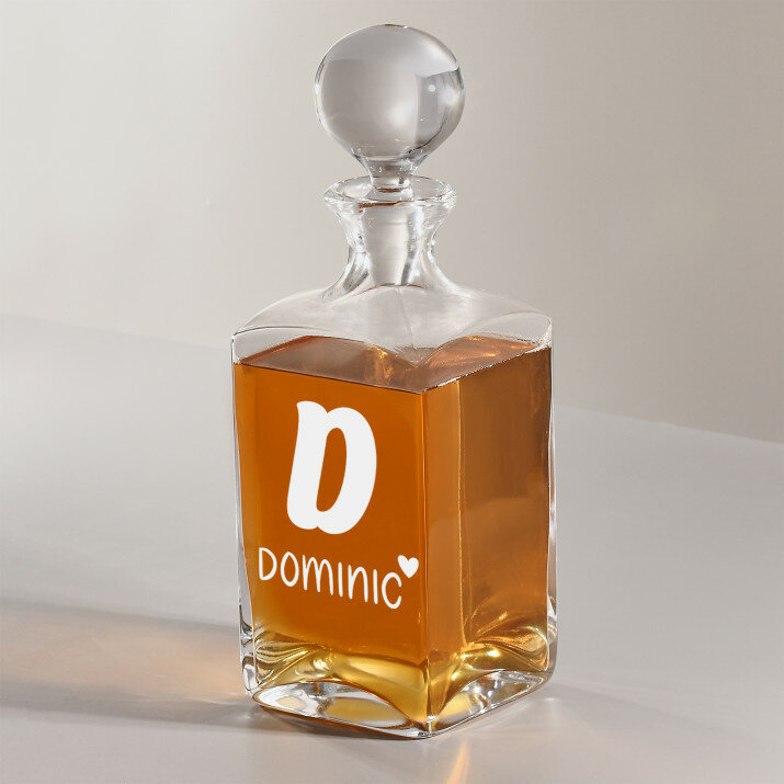 Numele tău - Carafă pentru whisky