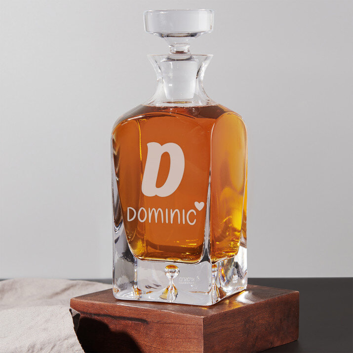 Numele tău - Carafă pentru whisky