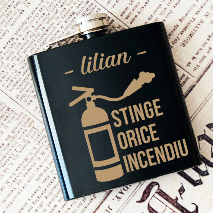 Stinge orice incendiu - Ploscă neagră