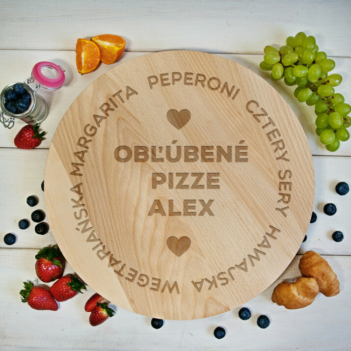 Pizza preferată - Tocător rotativ