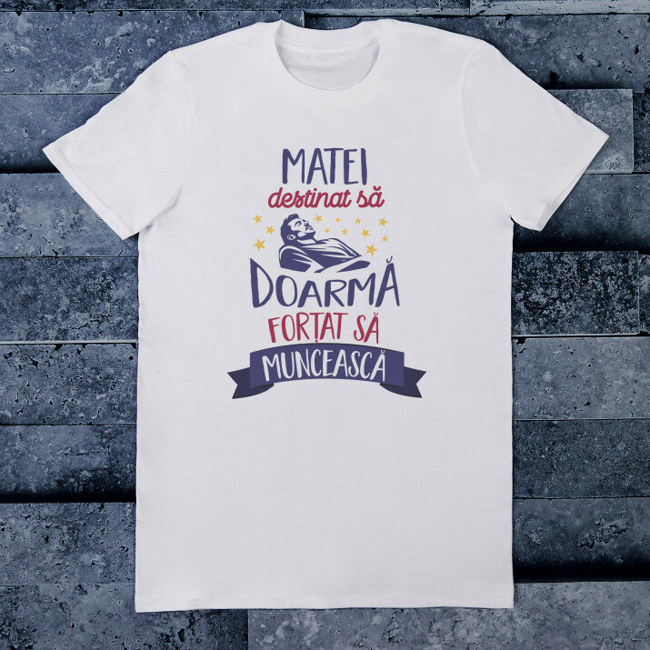 Destinat să doarmă - Tricou pentru bărbați