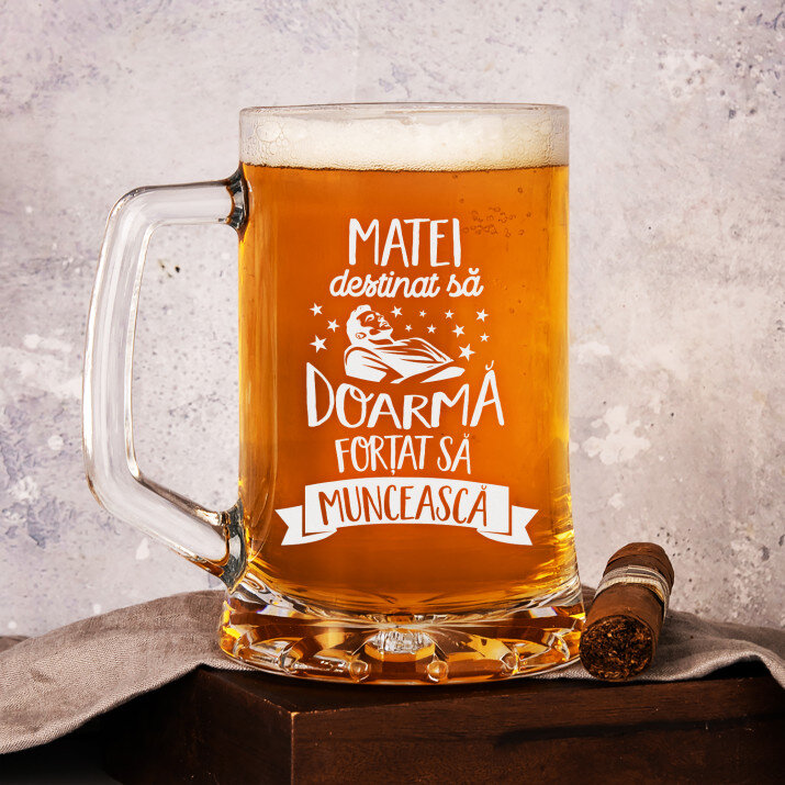 destinat să doarmă - Halbă