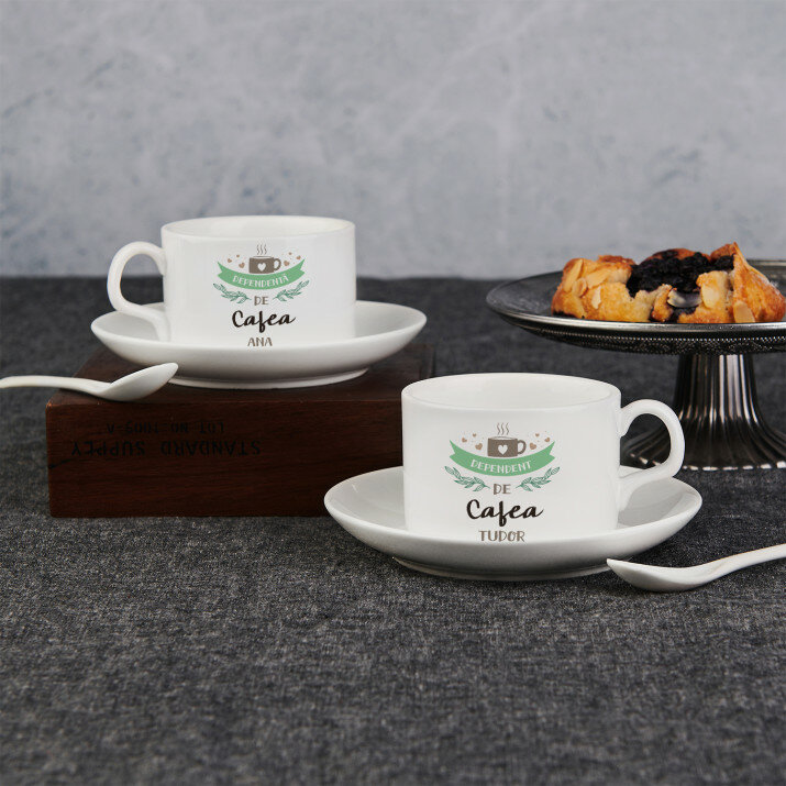 Dependenți de cafea - Cești  duo