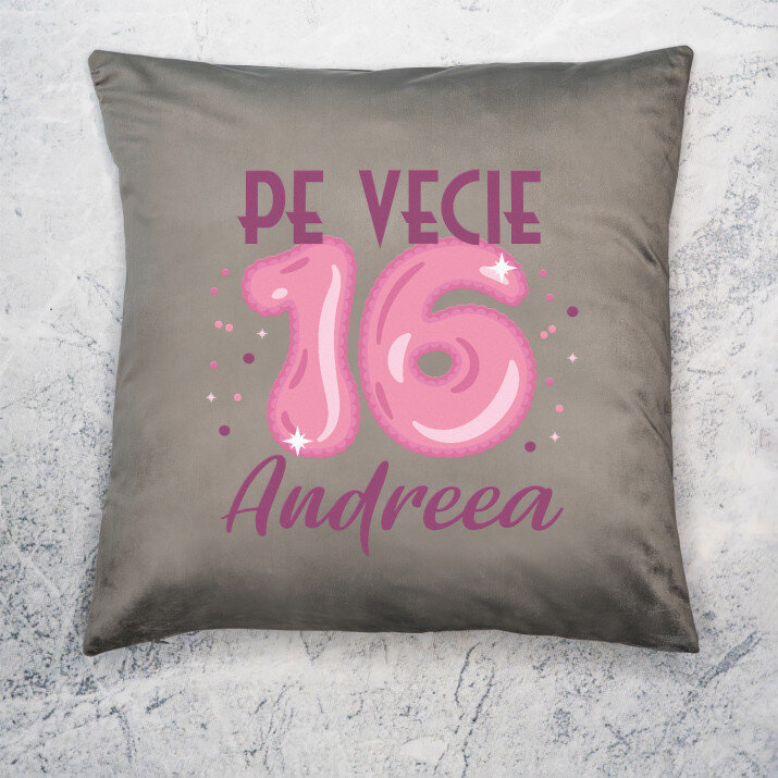 16 pe vecie - Pernă