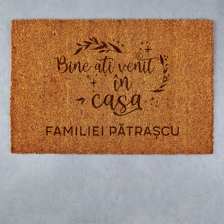 Bine ați venit în casa noastră - Covoraș de intrare