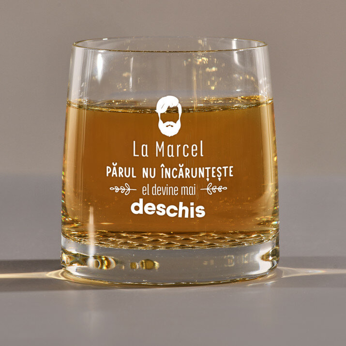 Părul nu încărunțește - Pahar pentru whisky