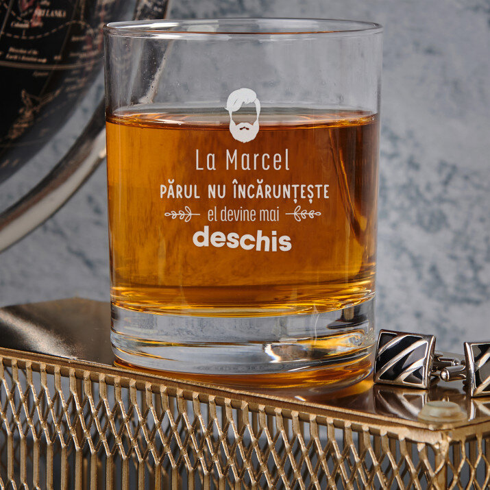 Părul nu încărunțește - Pahar pentru whisky