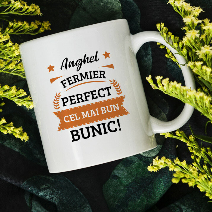 Fermier perfect, cel mai bun bunic - Cană 