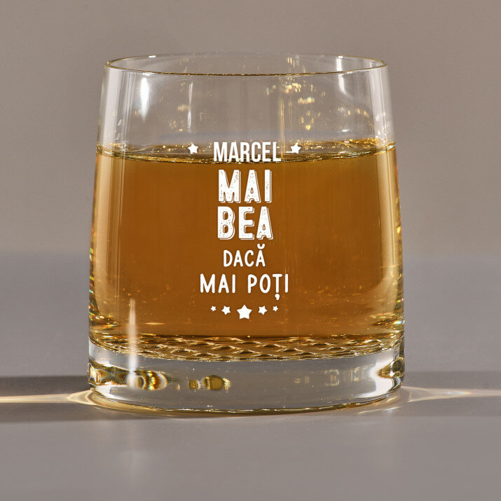 Mai bea - Pahar pentru whisky
