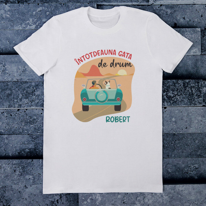 Întotdeauna gata de drum - Tricou pentru bărbați