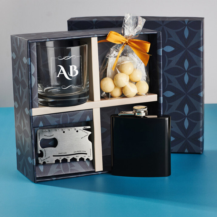 Set cadou pentru frate, cu pahar pentru whisky