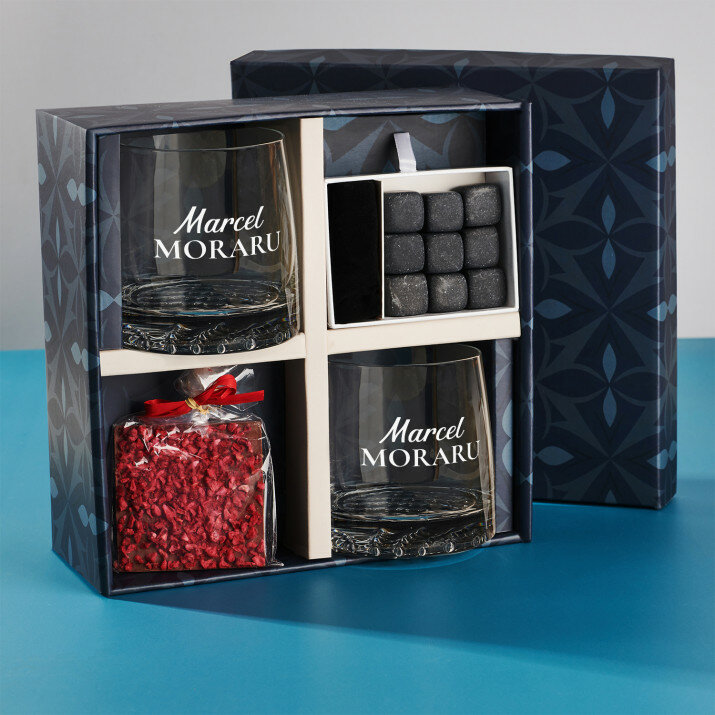Set cadou pentru frate, cu pahare pentru whisky