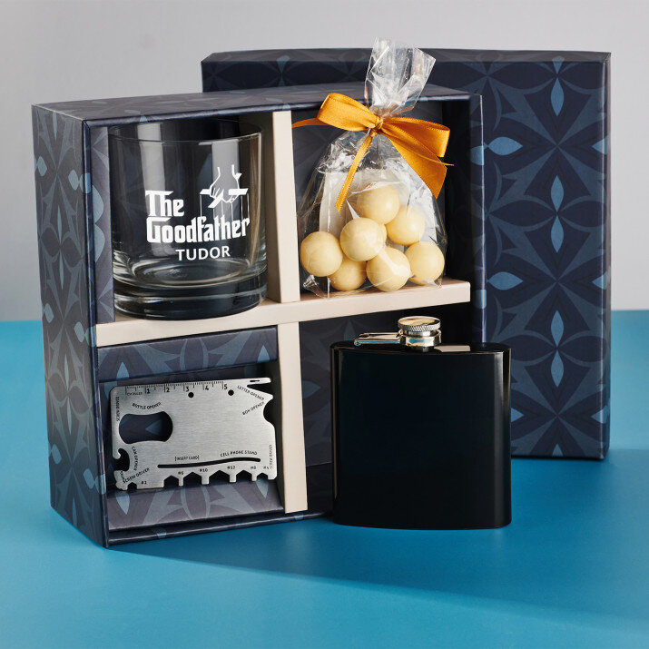 Set cadou pentru tata, cu pahar pentru whisky