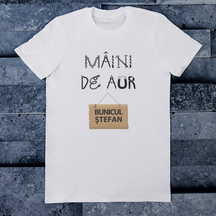 Mâini de aur - Tricou pentru bărbați