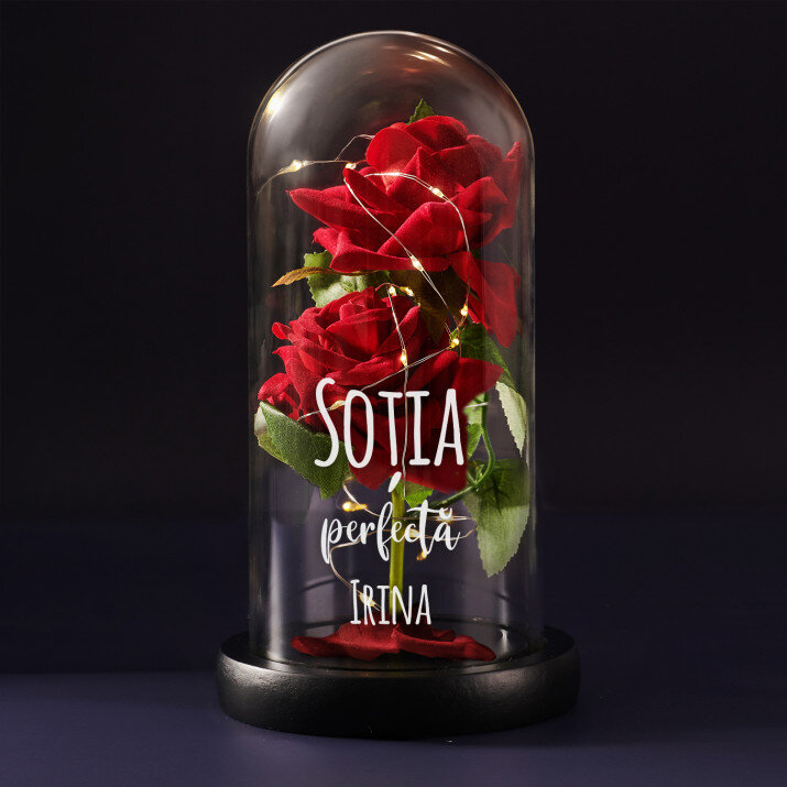 Soția perfectă - Trandafirul etern în sticlă