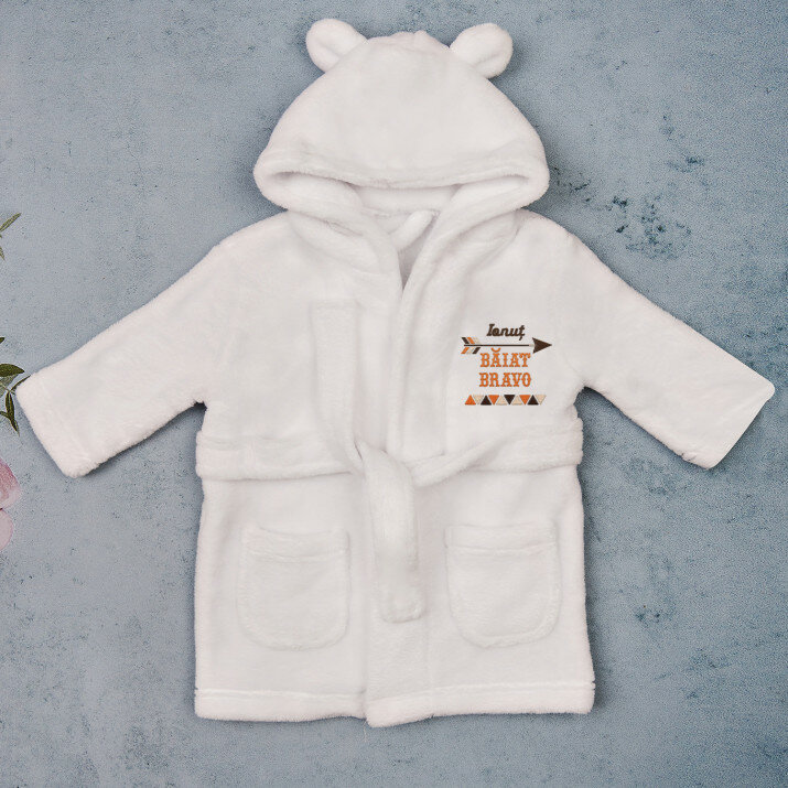 Băiat bravo - Halat pentru copii