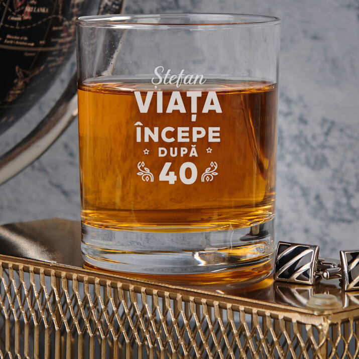 Viața începe - Pahar pentru whisky