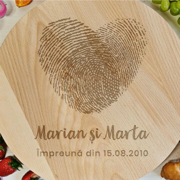 Amprente digitale - Tocător rotativ