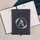 Monogramă în cerc flori - Calendar