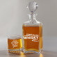 Awesome whisky - Set cu carafă și pahare pentru whisky