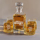 Awesome whisky - Set cu carafă și pahare pentru whisky