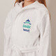 Baby shark - Halat alb pentru copii