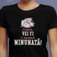 Vei fi o mamă minunată - Tricou negru pentru femei