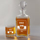 Beloved husband - Set cu carafă și pahare pentru whisky