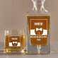 Beloved husband - Set cu carafă și pahare pentru whisky