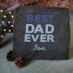 Best dad ever - Pătură Brodată