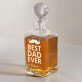 Best dad - Carafă pentru whisky