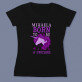 Born to be unicorn - Tricou negru pentru femei