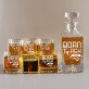 Born to fish - Set cu carafă și pahare pentru whisky Born to fish - Set cu carafă și pahare pentru whisky