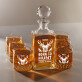Born to hunt - Set cu carafă și pahare pentru whisky