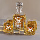 Born to hunt - Set cu carafă și pahare pentru whisky