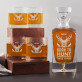 Born to hunt - Set cu carafă și pahare pentru whisky Born to hunt - Set cu carafă și pahare pentru whisky