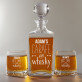 Carafe of whisky - Set cu carafă și pahare pentru whisky