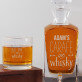 Carafe of whisky - Set cu carafă și pahare pentru whisky Carafe of whisky - Set cu carafă și pahare pentru whisky